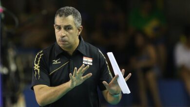 شريف الشمرلي مدرب طائرة الزمالك