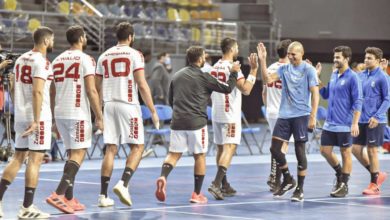 "تتويج نيوز "تستعرض هدافى اليوم في مبارتي الأهلي والزمالك لكرة اليد