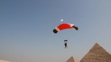 مهرجان القفز الحر للمظلات