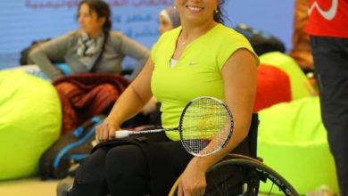 شيماء سامي - لاعبة الريشة الطائرة بارالمبي