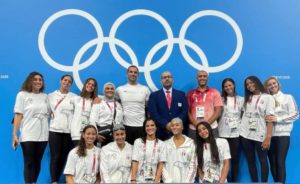 منتخب مصر للسباحة الإيقاعية في أولمبياد طوكيو