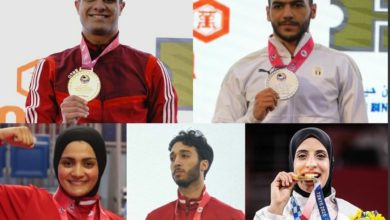 أبطال الكاراتيه
