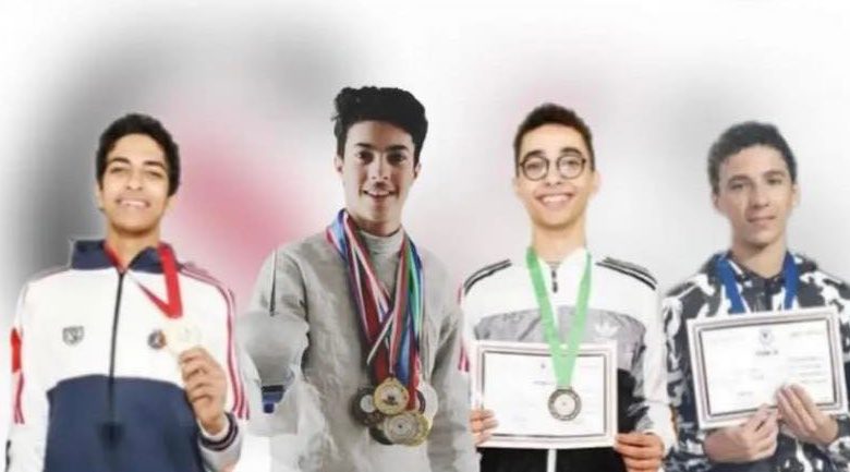 منتخب مصر للناشئين لسلاح السيف