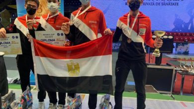 منتخب مصر لسلاح السيف للناشئين