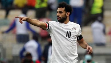 محمد صلاح مع منتخب مصر