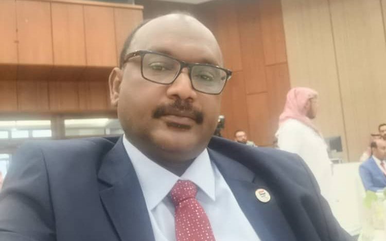 خالد حمد رئيس اللجنة الأولمبية السودانية