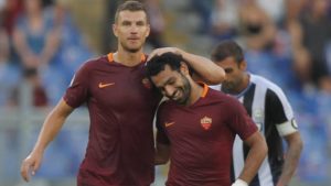 محمد صلاح ودجيكو في روما