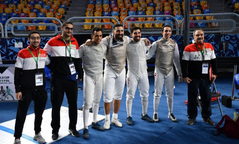 منتخب مصر لرجال سلاح الشيش