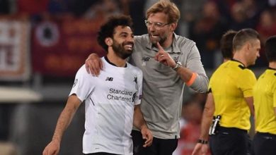 كلوب يتغنى بمستوى محمد صلاح مع ليفربول