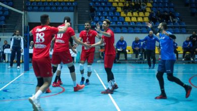 فريق الاهلي لرجال الكرة الطائرة