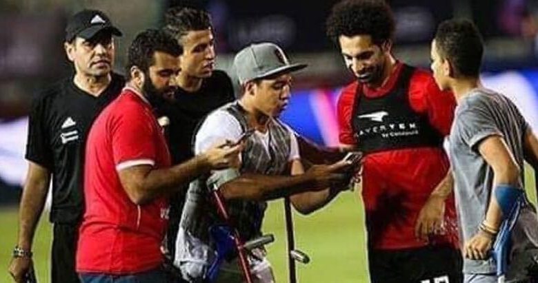 محمود عبد العظيم مع محمد صلاح