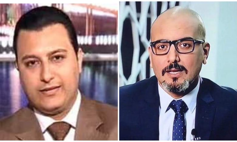 حسام محرز وإبراهيم المزين
