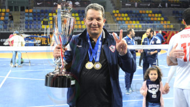 أشرف رشاد مدرب طائرة الزمالك