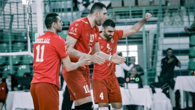 رجال طائرة الاهلي