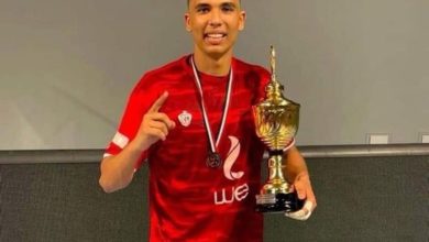 مهاب سعيد نجم يد الأهلي