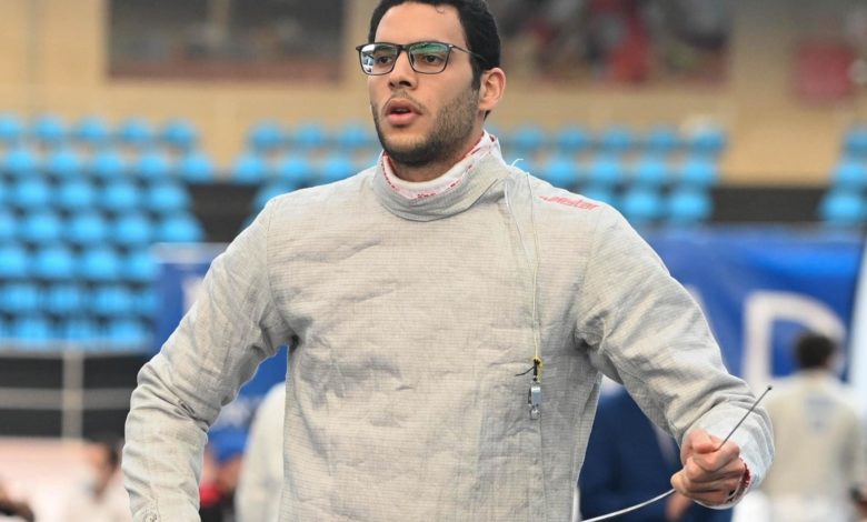 محمد عامر يصعد للمركز العاشر في التصنيف الدولي لسلاح السيف
