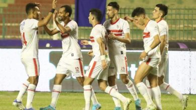 فريق الكرة بنادي الزمالك