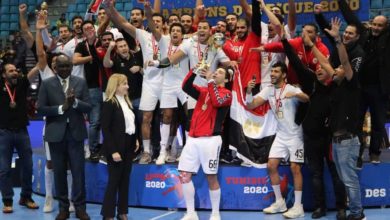 تتويج منتخب مصر لكرة اليد ببطولة الأمم الافريقية