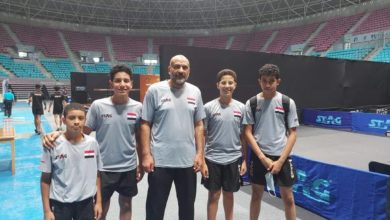 منتخب مصر لناشئي تنس الطاولة
