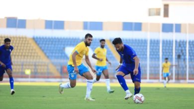 لقطة من مباراة الاسماعيلي وبور فؤاد