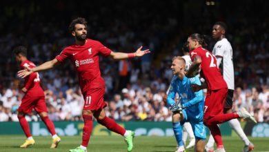 ليفربول يواجه كريستال بالاس في مباراة فك النحس لـ محمد صلاح