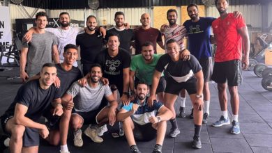 أحمد صلاح المعد البدني لفريق كرة اليد بالزمالك