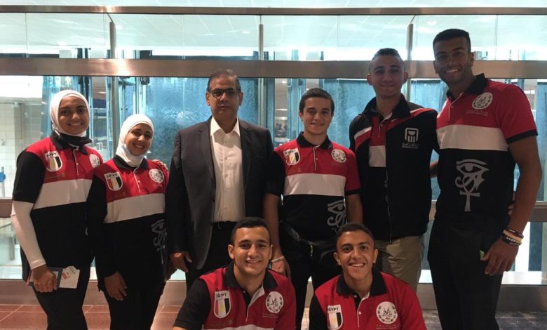 منتخب مصر لشباب الكانوي والكياك