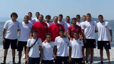 منتخب مصر لناشئي كرة الماء