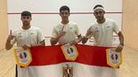 منتخب الإسكواش يحقق الفوز الأول ببطولة العالم لمنتخبات الناشئين بفرنسا