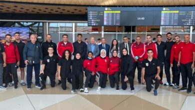 منتخب مصر للكاراتيه المشارك في بطولة البريميرليج باذربيجان