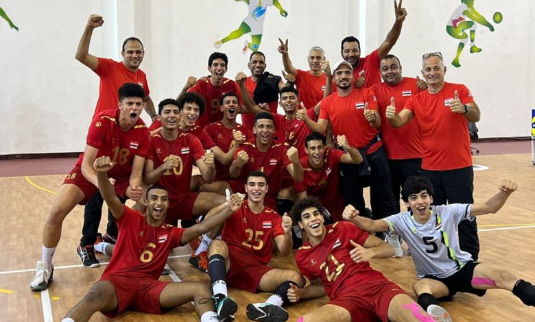 منتخب مصر لناشئي الكرة الطائرة