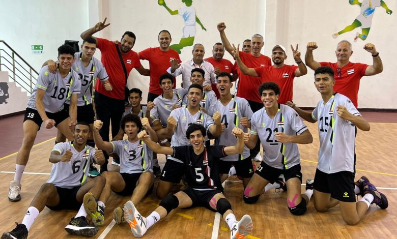 منتخب مصر لناشئي الكرة الطائرة