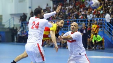 لقاء الزمالك والترجي لكرة اليد