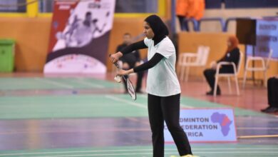ضحى هاني لاعبة منتخب مصر للريشة الطائرة