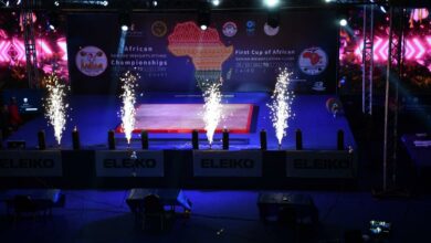 لقطة من افتتاح بطولة افريقيا لرفع الاثقال