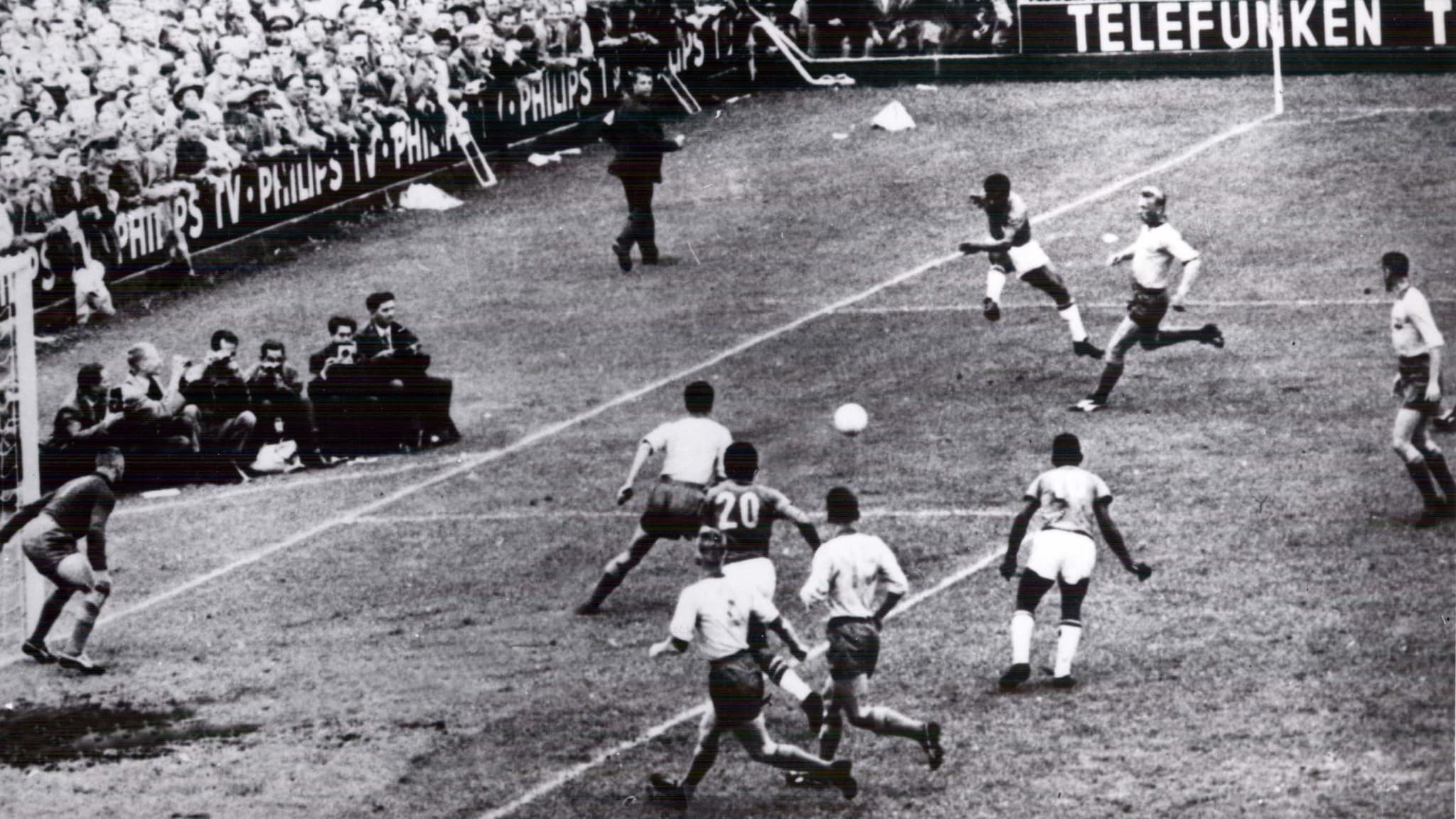البرازيل والسويد 1958