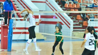 سيدات طائرة الزمالك أمام أصحاب الجياد