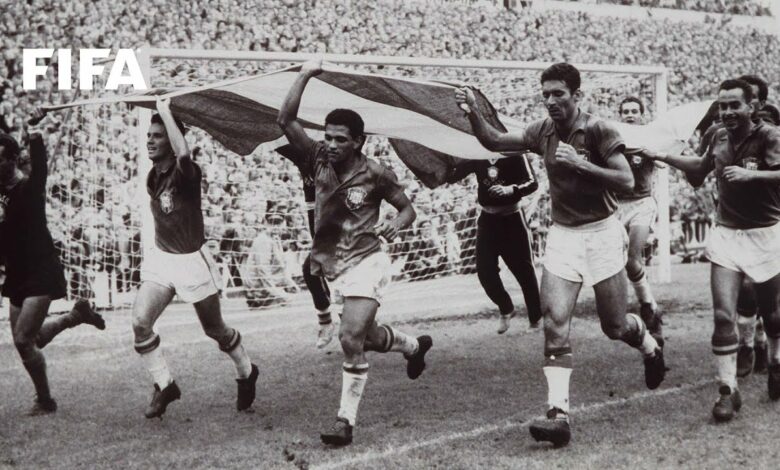 البرازيل بطل كأس العالم 1958
