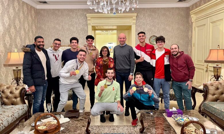 منتخب مصر لشباب سلاح المبارزة