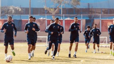 الأهلي يواصل تدريباته على ملعب التتش