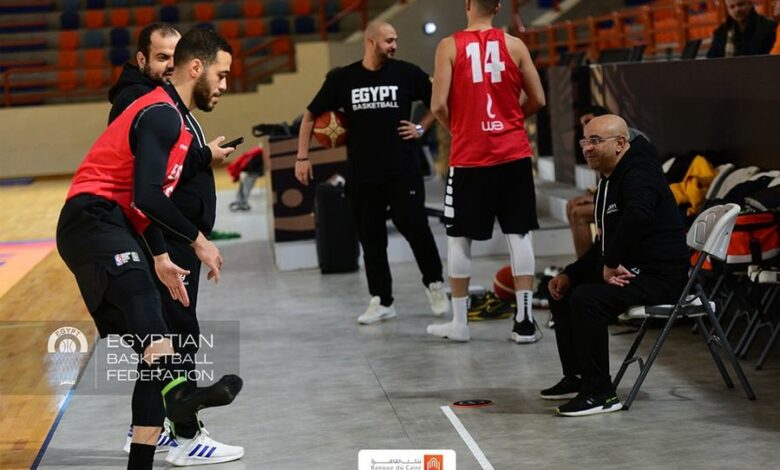 تدريب منتخب السلة