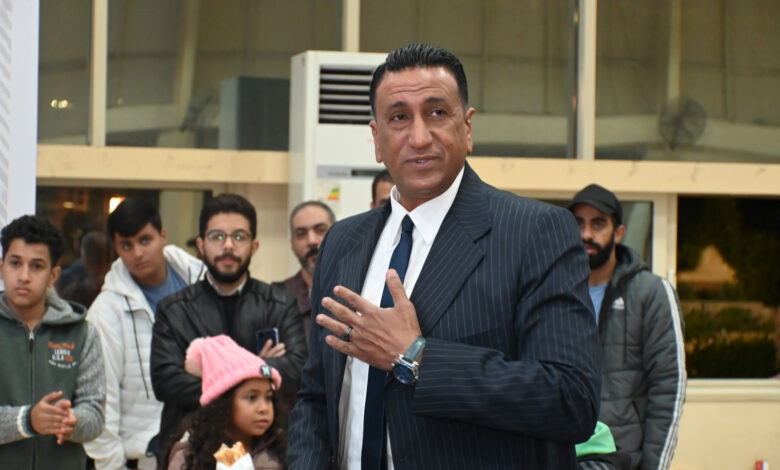سيد فضل مقرر اللجنة الرياضية العليا بنادي الزهور