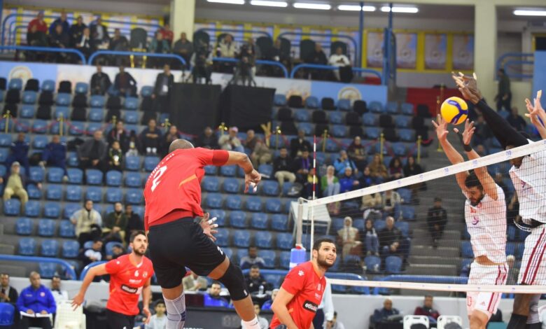 لقطة من مباراة الأهلي والسويحلي الليبي