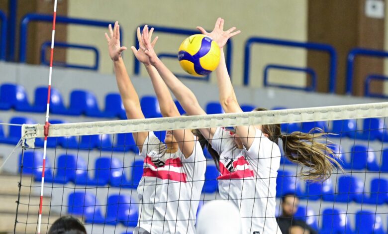 سيدات طائرة الزمالك
