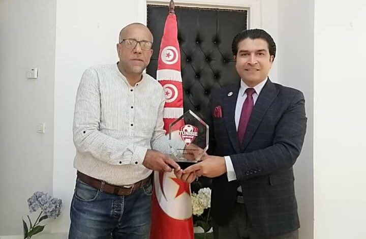 أحمد سمير سليمان رئيس الاتحادين المصري والعربي لكرة القدم المصغرة (ميني فوتبول)