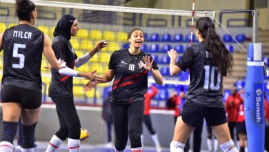سيدات طائرة الزمالك