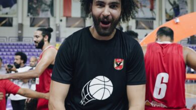 أحمد إسماعيل لاعب سلة الأهلي