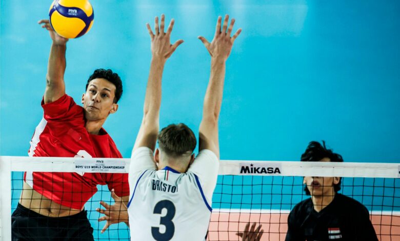 منتخب ناشئي الطائرة