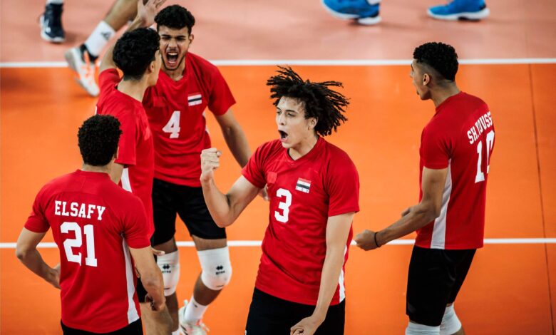 منتخب مصر لناشئي الكرة الطائرة