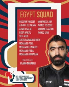 قائمة منتخب الطائرة